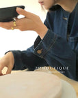 JEAN COAT - 11A46