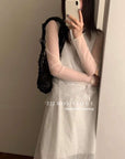 thin silk shirt - 94a85
