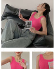 sleeveless top