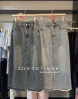 jean skirt - 90v26