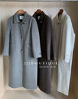 long cashmere coat - 85a131
