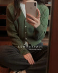 wool cardigan - 85a146