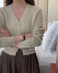 wool cardigan - 85a146