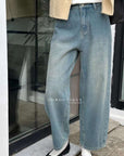Quần jean baggy suông - 86q18