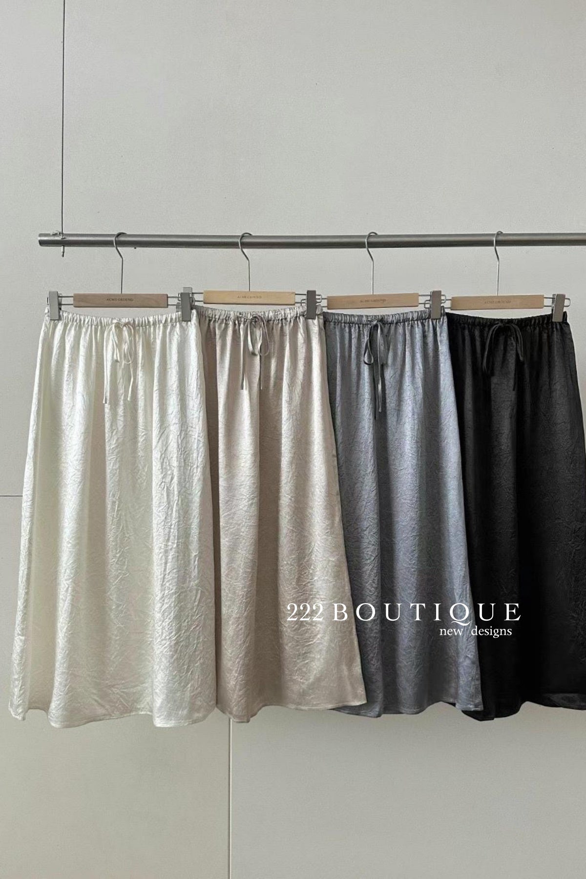 silk skirts