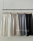 silk skirts