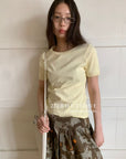 12a6 Basic cotton tee – summer candy colors