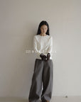 20q20 Wool baggy trousers