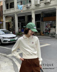 sweater croptop - 85a18
