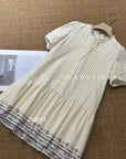 28v13 - EMBROIERED BABYDOLL DRESS