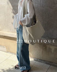 28a13- STAND COLLAR BLOUSE
