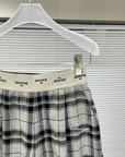Cotton striped shorts