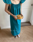 Long lurex dress