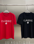 printed cotton T-shirt