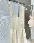 Cut-out back dress