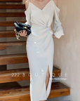 Ruched detail dress
