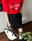 printed cotton T-shirt