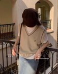 V neck gilets