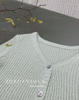 long-sleeved knit shirt