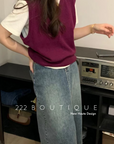 V neck gilets