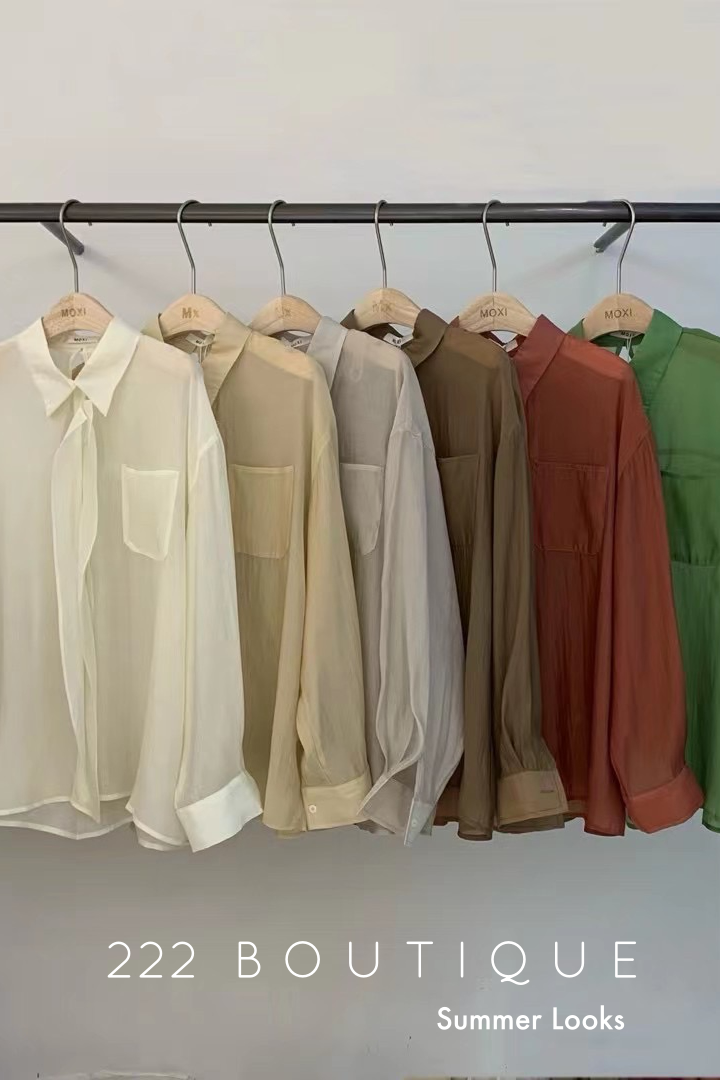 Oversize cotton shirt
