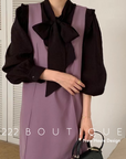 Ruffled neck blouse