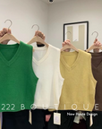 V neck gilets