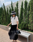Cotton suit blazer