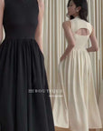 sleeveless dress