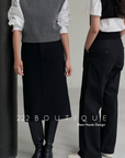 Open- back gilets