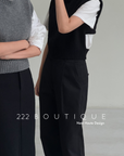 Open- back gilets