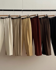 Elastic waist trousers