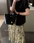 knitted ghile with button