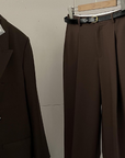 Elastic waist trousers