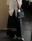 knitted ghile with button