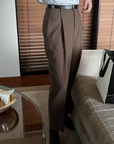 Elastic waist trousers