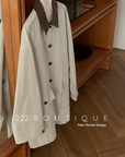Cotton classic trench coat