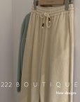Pleated palazzo trousers