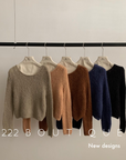 Oversize knit sweater
