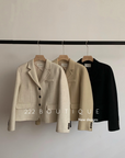 Handmade oversized wool coat