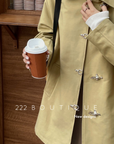 Oversized quilted jacket