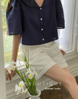 Cropped shirt