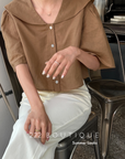 Cropped shirt