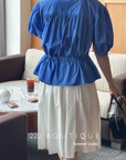 Oversized 100% cotton blouse