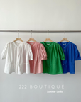 Oversized 100% cotton blouse