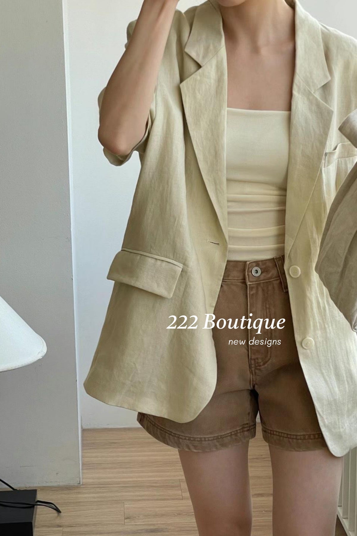 blazer linen