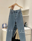 High- waist mom jean