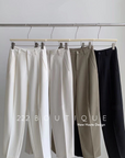 Wool suit trousers