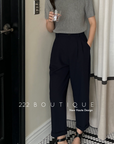 Basic knitted shirt