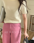 Basic knitted shirt
